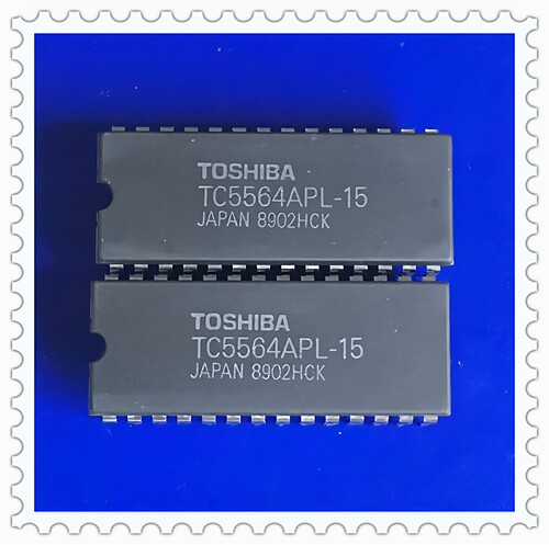 TC5564存储芯片TC5564APL-15封装DIP-28  原装进口现货实物实拍!