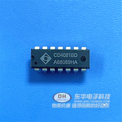 CD4081BE CD4081 CD4081BD HD14081直插DIP14四2输入与门全新原装