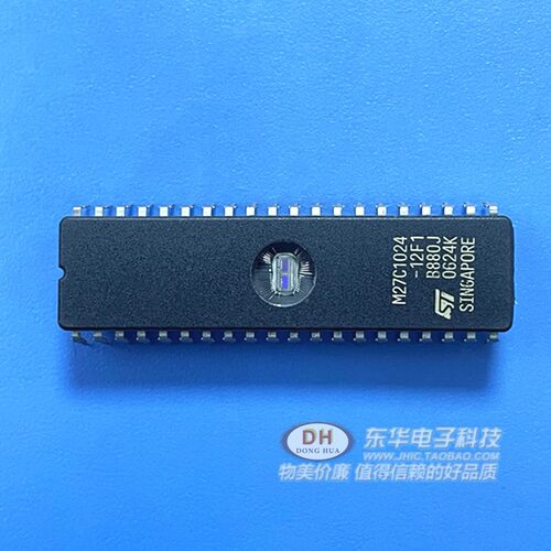 M27C1024-12F1 DIP40现货紫外线擦除的PROM存储器储存器质优价