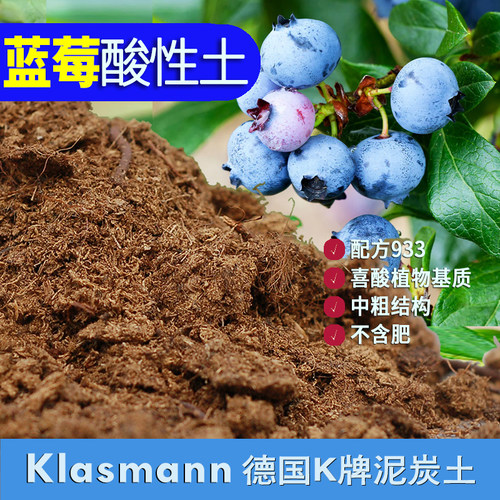 蓝莓营养土进口德国大汉泥炭933基质兰花松鳞基质用土蓝莓树果苗