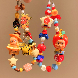 可爱手机链挂手腕挂绳挂件挂饰ins风女生好看钥匙扣2026新款 学生