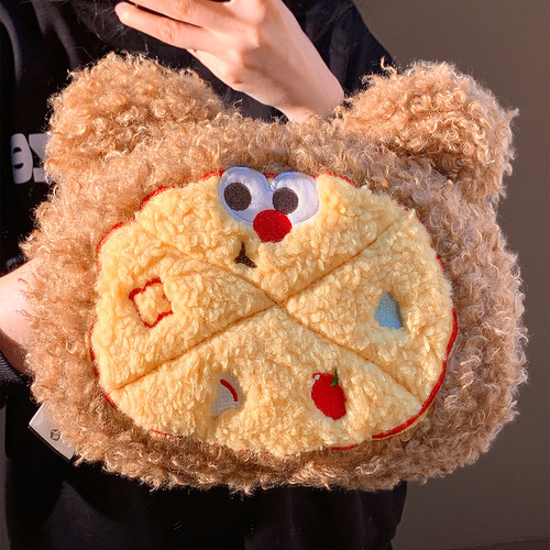 可爱曲奇小熊热水袋充电防爆