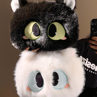 2025新款 可爱热水袋充电防爆暖水袋毛绒注水暖水袋被窝专用暖宝宝