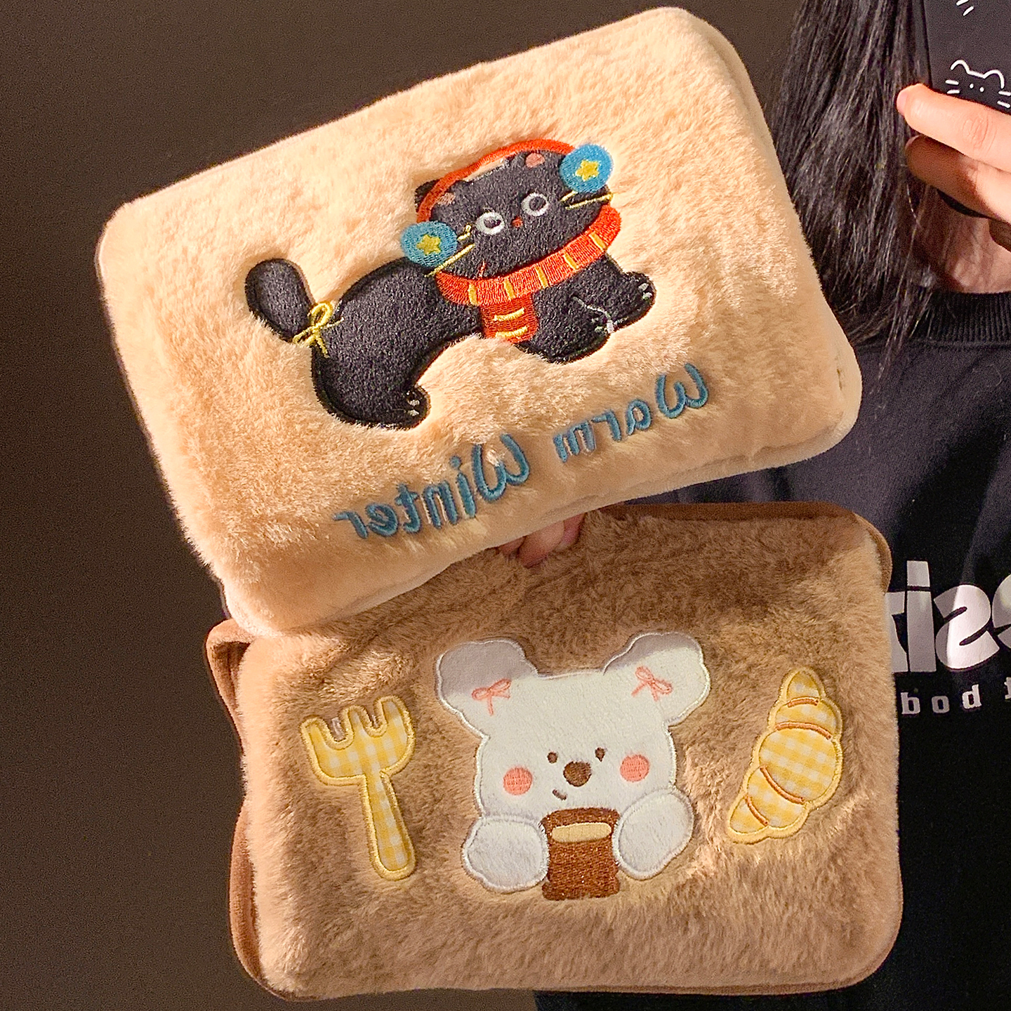 可爱充电防爆一体式热水袋