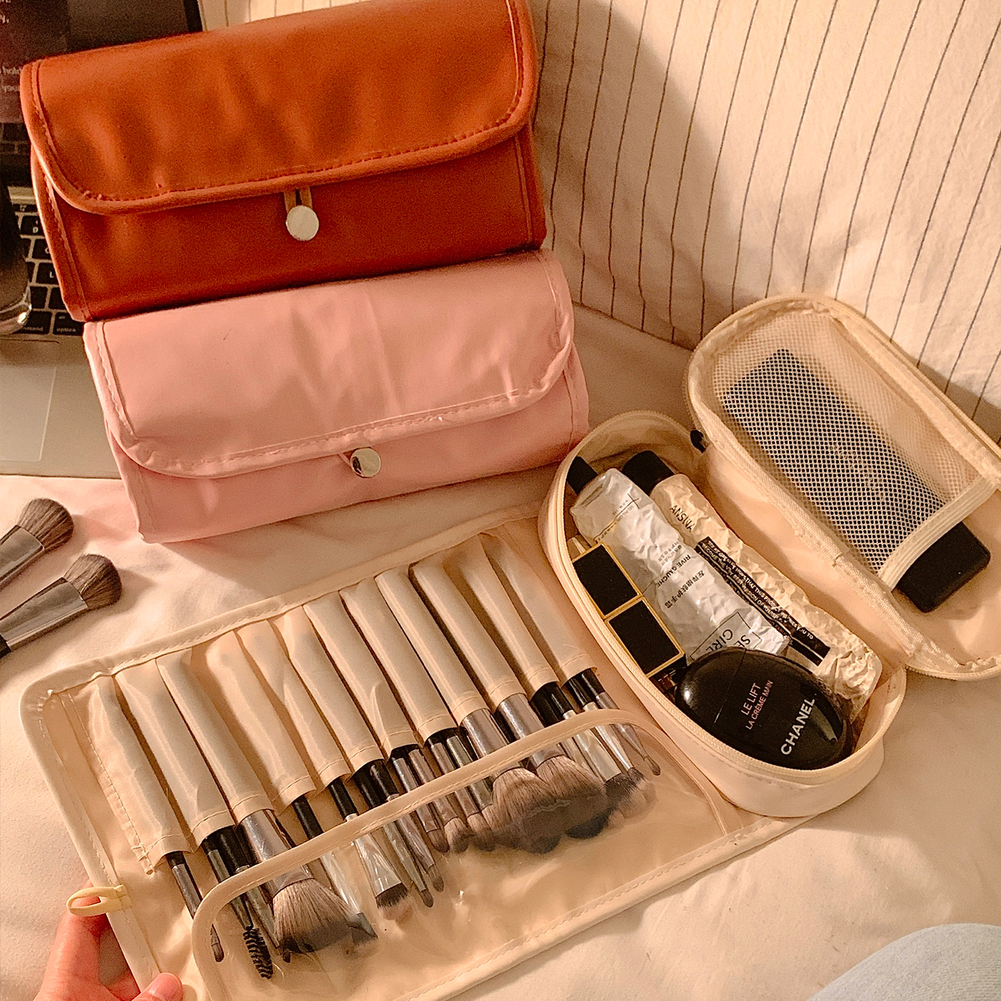 便携化妆刷收纳包女外出旅行