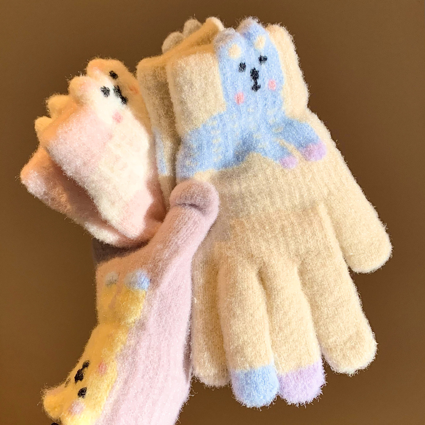 可爱腊肠狗露指触屏毛绒针织手套女冬季保暖学生加绒加厚防寒骑车,服饰配件/皮带/帽子/围巾,手套,淘宝优惠券,粉丝福利购,淘宝优惠卷