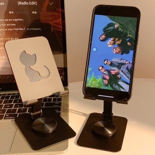 高品质爆款 金属硅胶手机支架桌面懒人追剧ipad平板支撑架办公学习