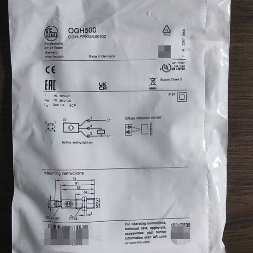 议价IFM光电传感器OGH500OGH501OGH502