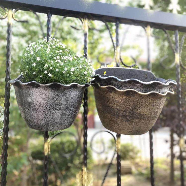 创意复古壁挂花盆绿萝吊篮植物盆墙面挂壁免打孔盆加厚储水阳台盆,鲜花速递/花卉仿真/绿植园艺,花盆,淘宝优惠券,粉丝福利购,淘宝优惠卷