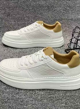 KFT脚王2025夏季新款男鞋透气网面板鞋百搭运动小白鞋韩版休闲鞋