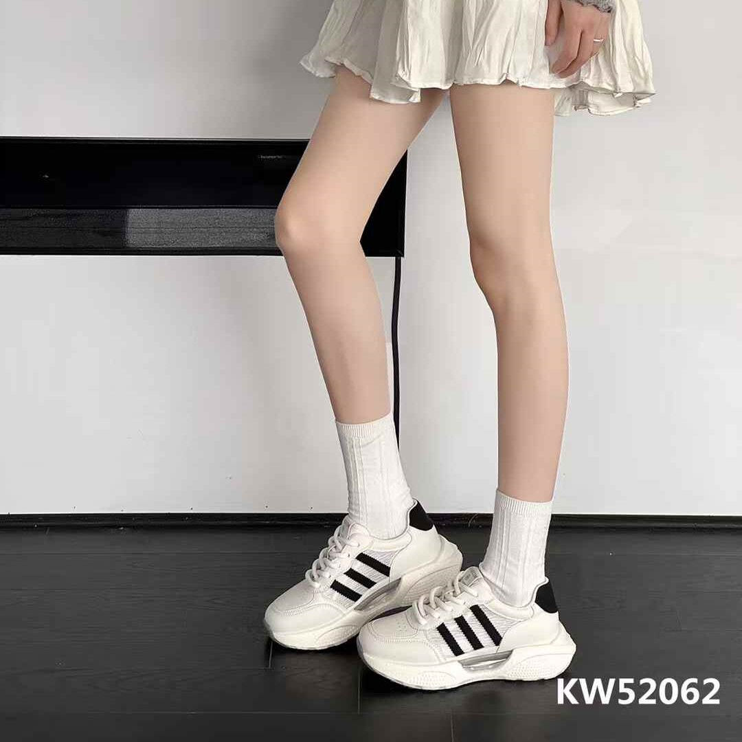 KFT脚王2025夏季新款女鞋休闲老爹鞋透气网鞋韩版厚底运动小白鞋