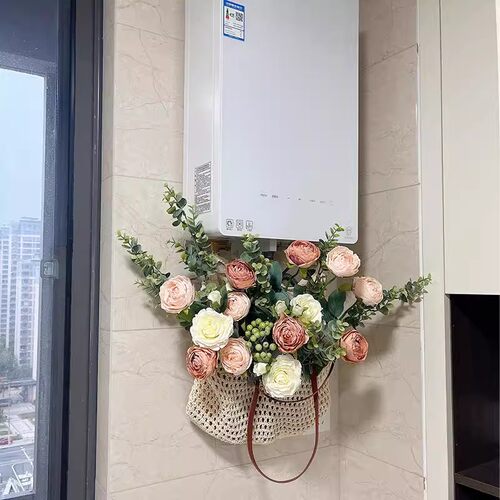 厨房热水器管道遮挡装