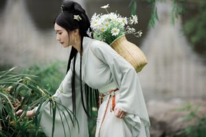 魏晋风汉服女简约古装南北朝广袖齐腰清冷系飘逸古风古典舞大袖衫