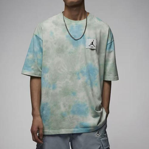 NIKE/耐克男子夏季新款纯棉透气休闲时尚运动短袖T恤DX9584-110