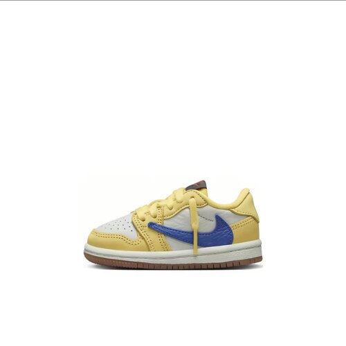 NIKE/耐克婴幼童JORDAN 1 新款百搭缓震运动休闲板鞋DZ5908-700
