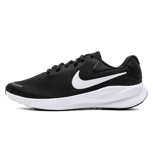NIKE/耐克男鞋Revolution 7 黑白透气减震运动跑步鞋FB8501-002