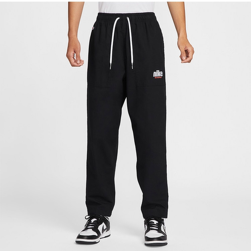 NIKE/耐克男子新款百搭休闲舒适宽松运动梭织直筒长裤HQ1572-010