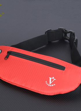 香港原创运动腰包松紧跑步手机包隐形户外防水帆布耐磨水壶包女包