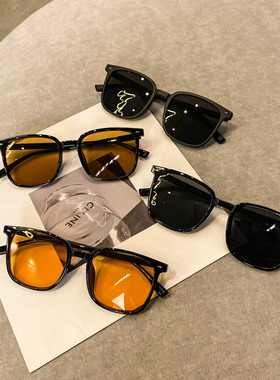 防紫外线方形时尚男女同款墨镜