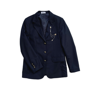 上野 西装外套带垫肩 日系制服学院风外套男校供感dk制服学生西服
