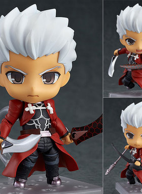 【孤品】祖国版 粘土人 Fate 卫宫士郎 红A Archer 486# 国产手办