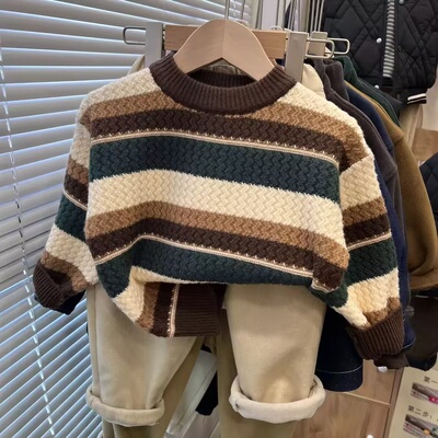 男童美拉德复古秋冬毛衣