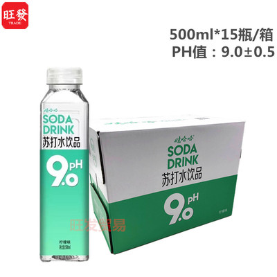 娃哈哈无气碱性苏打水