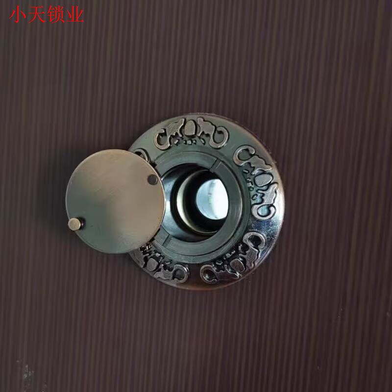 门镜防撬高清通用入户门铃二合一家用摄像头门堵孔神器防盗门猫.