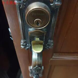 按扣大母指按压开关按键老式门拉手锁扣罗普斯金门锁锁舌五金配.