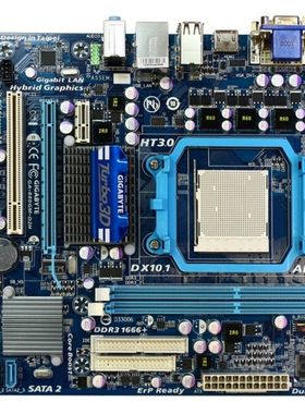 技嘉全固态集显电脑主板ddr3