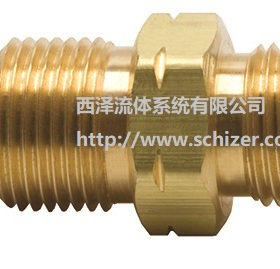 气瓶阀转接头LINDE林德G5/5LH转国标G5/8 铜质-Schizer-GASFLO