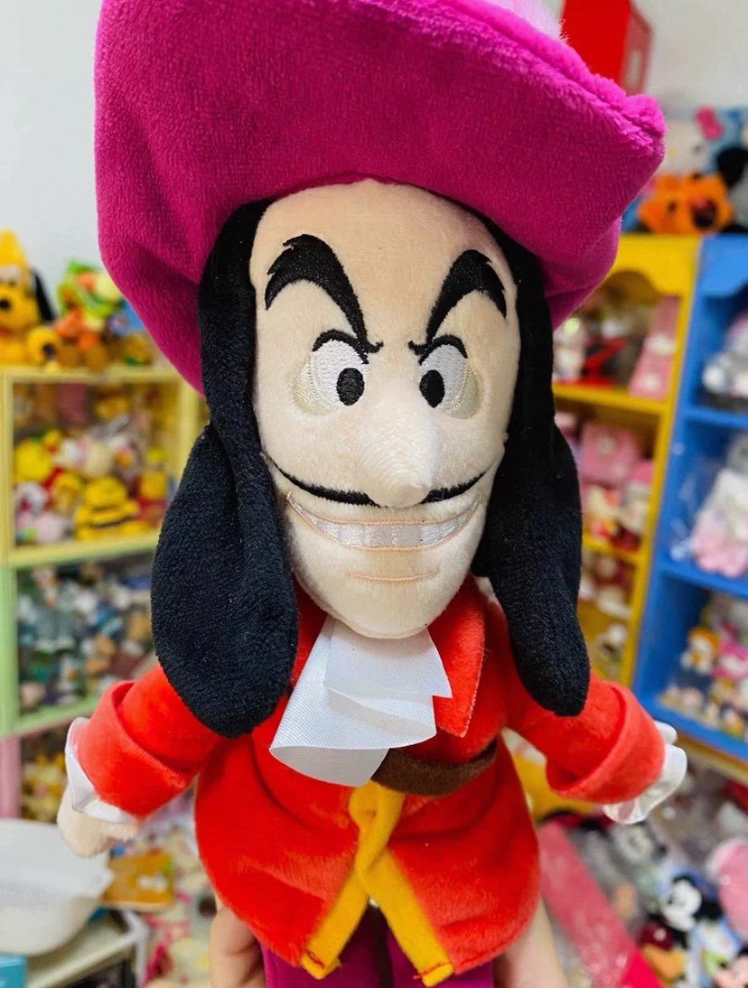 正版东京迪士尼杰克梦幻岛海盗虎克船长公仔玩偶 带牌,模玩/动漫/周边/娃圈三坑/桌游,动漫毛绒/抱枕/坐垫,淘宝优惠券,粉丝福利购,淘宝优惠卷