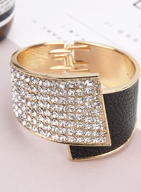 简约欧美韩国复古夸张女配饰手链