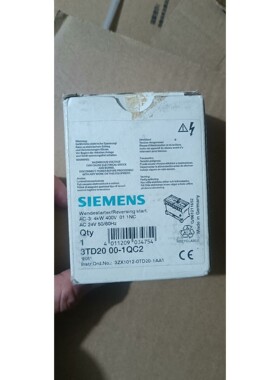全新西门子3TD2000-1QC2 Ac24V 连锁式接触器拍前议价