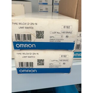 欧姆龙行程开关WLCA12-2N-N全新原装拍前议价