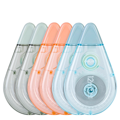 得力静音修正带实惠装批发