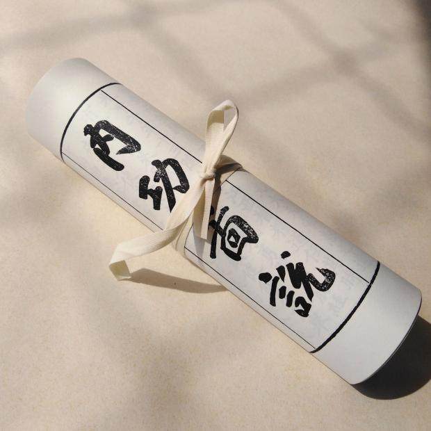 内功图说王祖源手稿绘图册页十二段锦易筋经养生修炼文化礼品定制