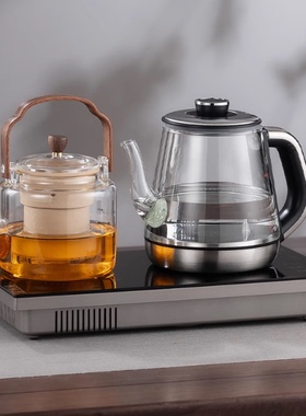 全自动上水电热水壶家用烧水茶台一体泡茶专用煮茶器恒温电茶炉