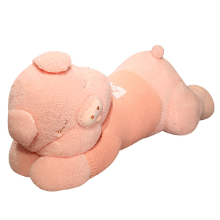 趴趴猪公仔巨大号抱枕男女生睡觉布娃娃小猪玩偶可爱毛绒玩具礼物