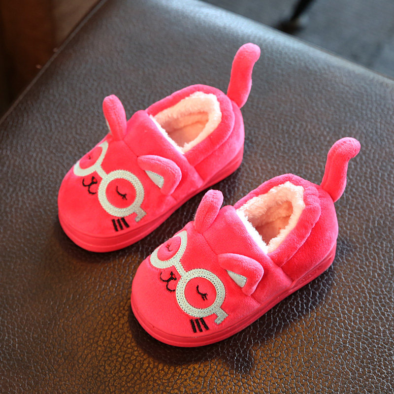 Chaussons enfants en autre pour hiver - semelle caoutchouc - Ref 1005757 Image 4