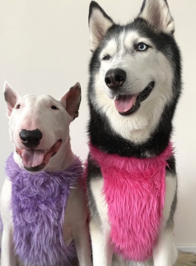 小怪兽毛毛衣保暖秋冬背心猫狗宠物衣服牛头梗拉布拉多法斗哈士齐