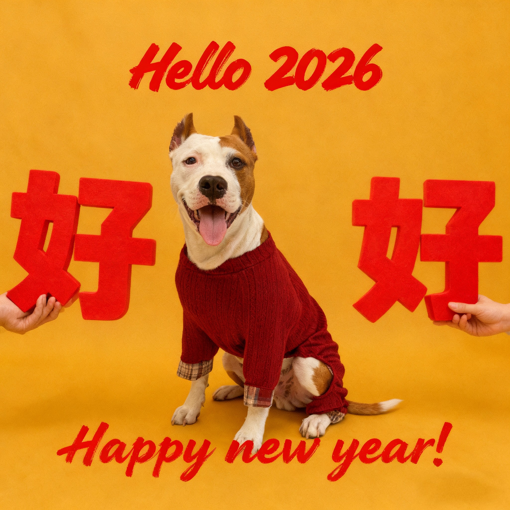 福到四脚护肘服宠物衣服居家四脚服中大狗衣服牛头梗斯塔福恶霸