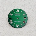 Green Dial, Silver Studs