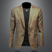 秋品 欧洲站2026春款 西服外套 修身 3333 花色·男士