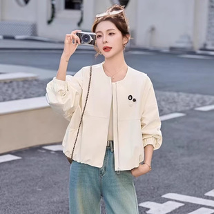 绝美巨好看的短外套女2026春季新款韩系超火减龄宽松显瘦开衫上衣