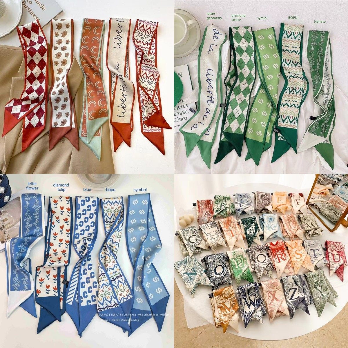 法式新款绑包细窄长条小丝巾复古百搭时尚领巾装饰气质扎发飘带,服饰配件/皮带/帽子/围巾,围巾/丝巾/披肩,淘宝优惠券,粉丝福利购,淘宝优惠卷