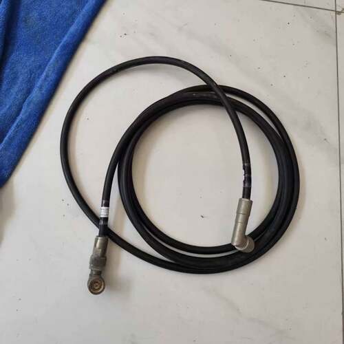 可议价高压射频匹配器链接线，型号SP18665，黑色线缆，两端金属