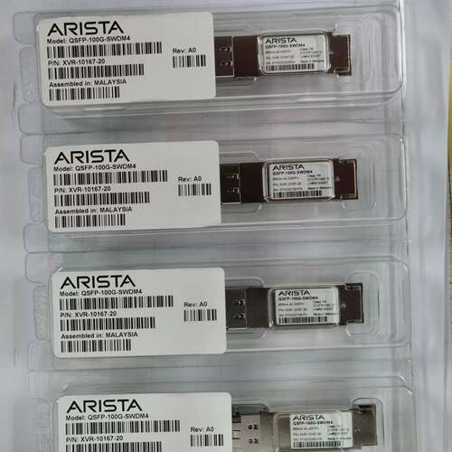 可议价 ARISTA QSFP-100G-SWDM4 光纤