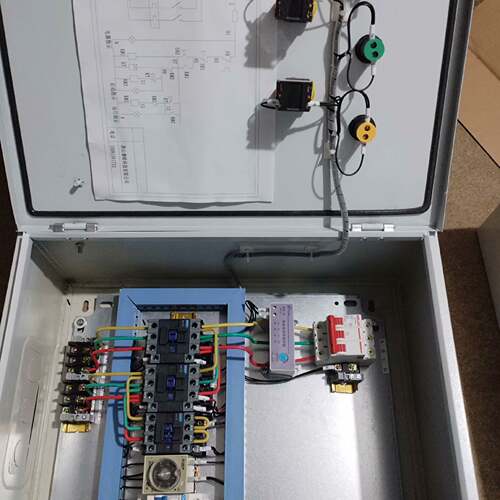 可议价电器组装30kw星三角起动箱，D100空开，40114
