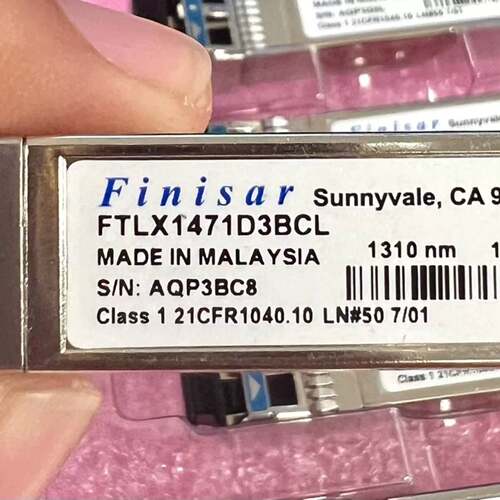 可维修Finisar FTLX1471D3BCL 10G 1310议价